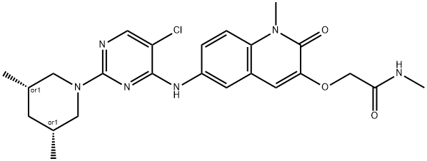 BI-3802 化学構造式