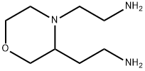 3,4-Morpholinediethanamine Structure