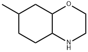 2H-1,4-Benzoxazine, octahydro-7-methyl 结构式