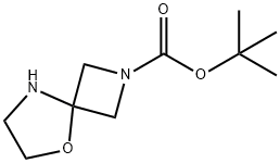 TERT-BUTYL 5-OXA-2,8-DIAZASPIRO[3.4]OCTANE-2-CARBOXYLATE,2167010-06-0,结构式