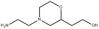 2-Morpholineethanol,4-(2-aminoethyl)- Structure