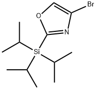 Oxazole, 4-bromo-2-[tris(1-methylethyl)silyl]-|4-溴-2-(三异丙基甲硅烷基)恶唑