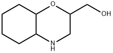 2H-1,4-Benzoxazine-2-methanol, octahydro Structure