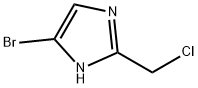 1H-Imidazole, 5-bromo-2-(chloromethyl)- Structure