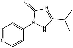 3-(propan-2-yl)-1-(pyridin-4-yl)-1h-1,2,4-triazol-5-ol Structure