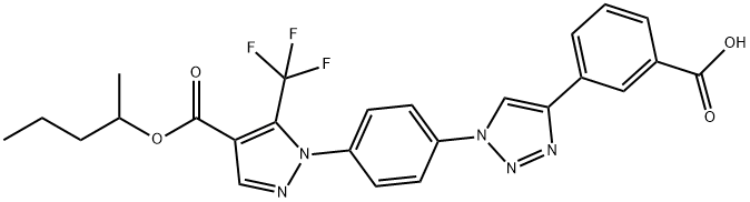 SOCE inhibitor 1, 2169316-15-6, 结构式