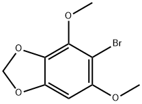 5-Bromo-4,6-dimethoxybenzo[d][1,3]dioxole Structure