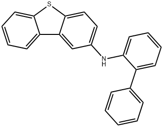 N-([1,1'-biphenyl]-2-yl)dibenzo[b,d]thiophen-2-amine 结构式