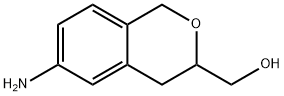 (6-Aminoisochroman-3-yl)methanol Struktur