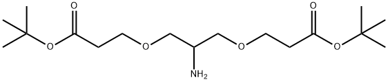 NH-bis(C1-PEG1-Boc) 化学構造式