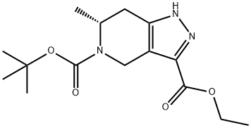 2171134-55-5 5-(叔丁基)3-乙基(R)-6-甲基-1,4,6,7-四氢-5H-吡唑并[4,3-C]吡啶-3,5-二羧酸酯