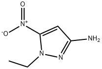 1-ethyl-5-nitro-1H-pyrazol-3-amine 结构式