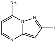 2-iodopyrazolo[1,5-a]pyrimidin-7-amine,2171315-51-6,结构式
