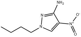 1-butyl-4-nitro-1H-pyrazol-3-amine,2171318-39-9,结构式