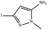 3-iodo-1-methyl-1H-pyrazol-5-amine Structure