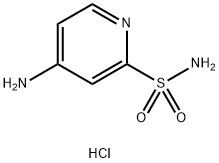2-Pyridinesulfonamide, 4-amino-, hydrochloride (1:1) Structure