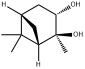 Bicyclo[3.1.1]heptane-2,3-diol, 2,6,6-trimethyl-, (1S,2S,3S,5S)- Structure