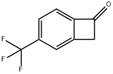Bicyclo[4.2.0]octa-1,3,5-trien-7-one, 3-(trifluoromethyl)-,2181767-16-6,结构式