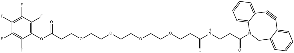 DBCO-PEG4-PFP ester,2182601-19-8,结构式