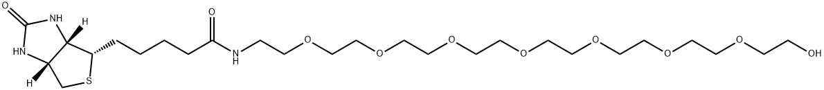 BIOTIN-八聚乙二醇,2182601-20-1,结构式