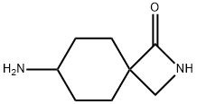 7-Amino-2-azaspiro[3.5]nonan-1-one Struktur