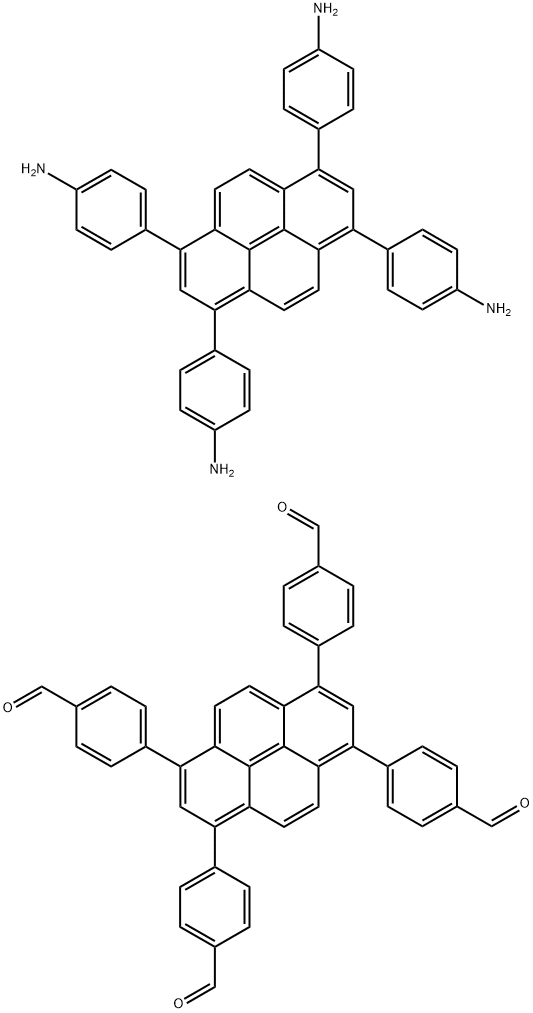 PYCOF共价有机骨架 结构式