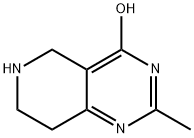 2-METHYL-5,6,7,8-TETRAHYDROPYRIDO[4,3-D]PYRIMIDIN-4-OL,218955-09-0,结构式