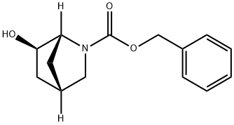 (1R,4S,6R)-6-羟基-2-氮杂双环[2.2.1]庚烷-2-羧酸苄酯,2195385-11-4,结构式