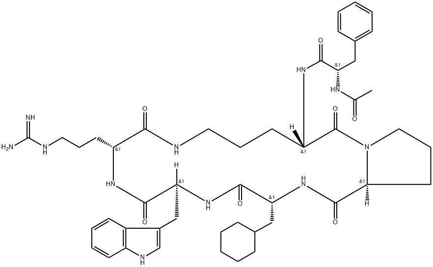 PMX-53| AcF-(OPdChaWR) ,AcF-(OPdChaWR) |AcF-(OP(D-Cha)WR) Structure