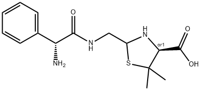 Ampicillin, 2197189-82-3, 结构式