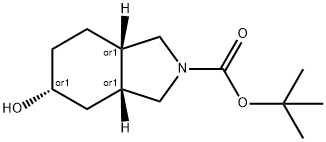 2H-Isoindole-2-carboxylic acid, octahydro-5-hydroxy-, 1,1-dimethylethyl ester, (3aR,5R,7aS)-rel-|叔-丁基 (3AS,5S,7AR)-REL-5-羟基-八氢-1H-异吲哚-2-甲酸基酯