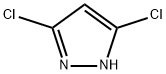 1H-Pyrazole, 3,5-dichloro- Struktur