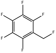 Benzene, 1,2,3,4,5-pentafluoro-6-(fluoromethyl)- Structure