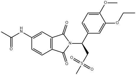 Apremilast Impurity 19 化学構造式