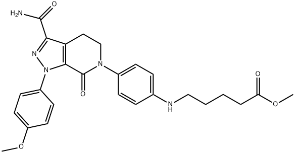 阿哌沙班杂质19,2203740-09-2,结构式