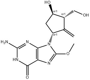8-Methoxy Entecavir Struktur