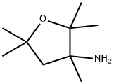 3-Furanamine, tetrahydro-2,2,3,5,5-pentamethyl- Struktur