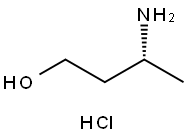 (3R)-3-Aminobutan-1-ol hydrochloride,2207524-70-5,结构式