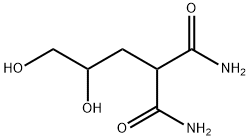 2-(2,3-二羟丙基)丙二酰胺 结构式