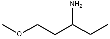 1-methoxypentan-3-amine Struktur