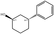 Cyclohexanol, 3-phenyl-, (1R,3R)-rel-,22147-18-8,结构式