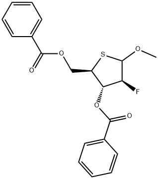 221552-92-7 Methyl 2-deoxy-3,5-di-O-benzoyl-2-fluoro-4-thio-D-arabinopentofuranoside