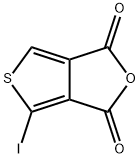 4-Iodothieno[3,4-c]furan-1,3-dione Struktur