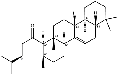 Fern-7-en-19-one Struktur