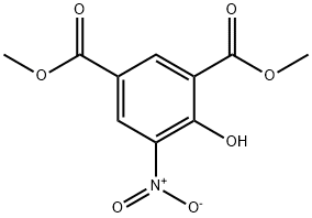 1,3-Benzenedicarboxylic acid, 4-hydroxy-5-nitro-, 1,3-dimethyl ester,22235-28-5,结构式