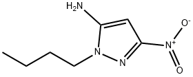 1-butyl-3-nitro-1H-pyrazol-5-amine Structure