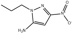 3-nitro-1-propyl-1H-pyrazol-5-amine Structure