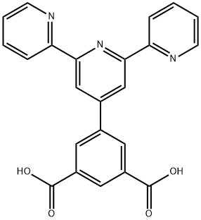5-([2,2':6',2''-terpyridin]-4'-yl)isophthalic acid 结构式