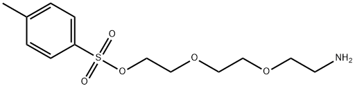 Ethanol, 2-[2-(2-aminoethoxy)ethoxy]-, 1-(4-methylbenzenesulfonate) Structure