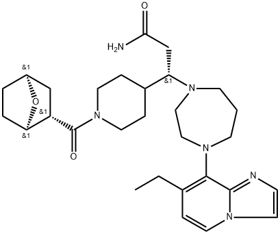 CXCR7 modulator 2 化学構造式